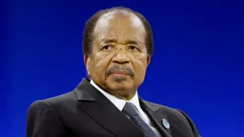 Cameroon President Paul Biya