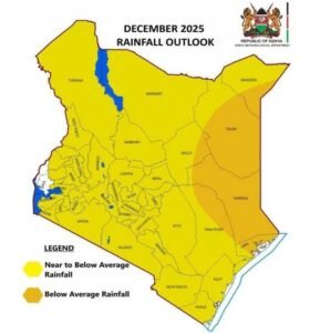 Fears over food security as met announces depressed December rains