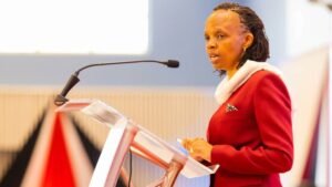 The Kenya Universities and Colleges Central Placement Service (KUCCPS) boss mercy Wahome.