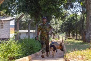 Inside the career of the Kenya Police K-9 commandant, Peter Mnyoto