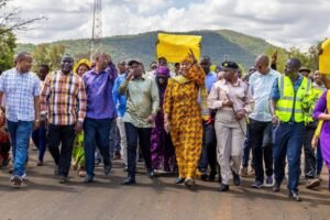 Kindiki commissions, Sh2.1 Billion road upgrade to transform economy of Mwatate and Wundanyi