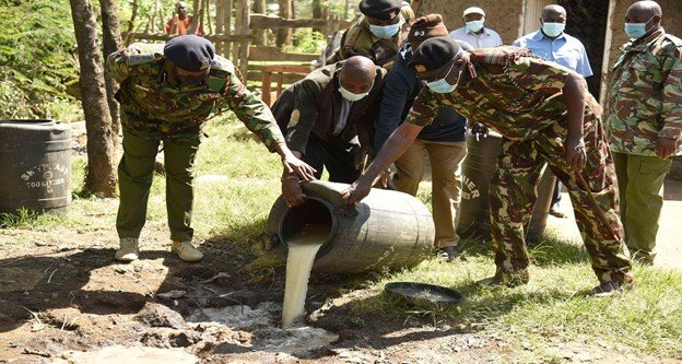 Murkomen orders crackdown on illicit brew in Nyeri