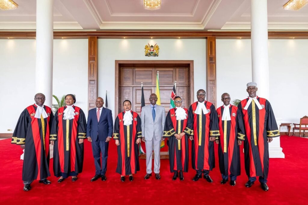 Supreme court of Kenya judges photo