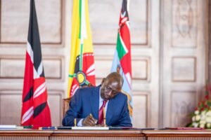 Ruto signs the Division of Revenue ACT