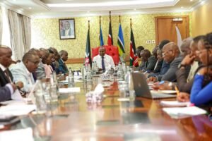 Kindiki chairs road and JKIA expansion agenda