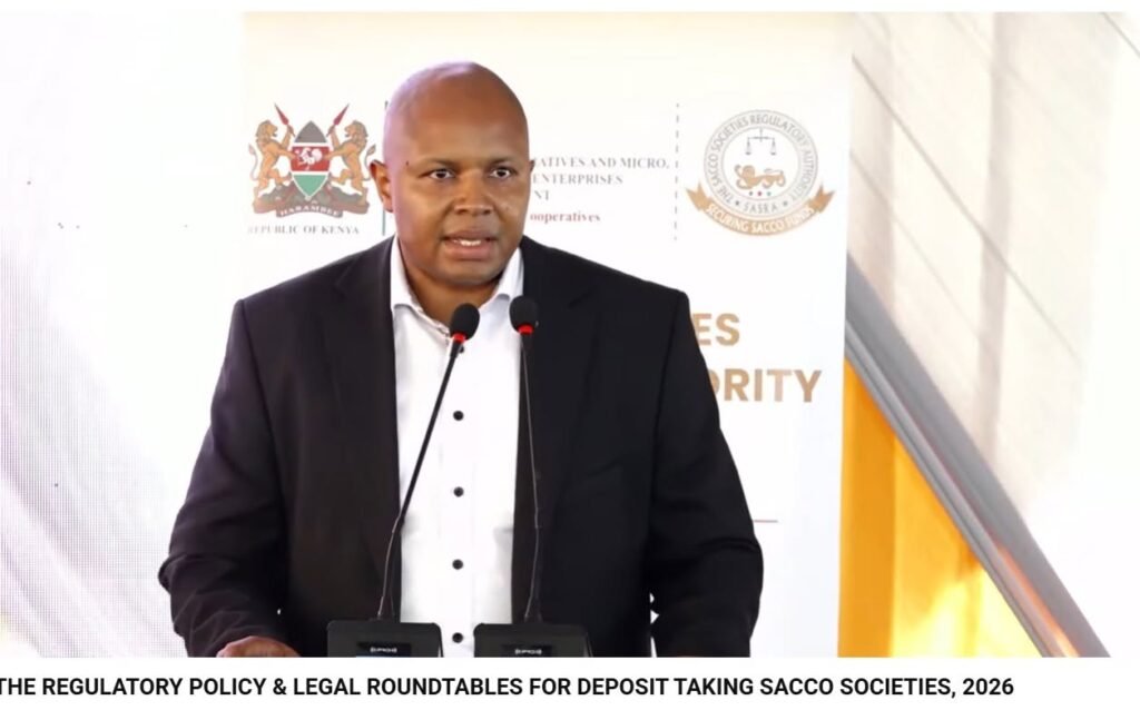 SASRA CEO Mr David Sandagi